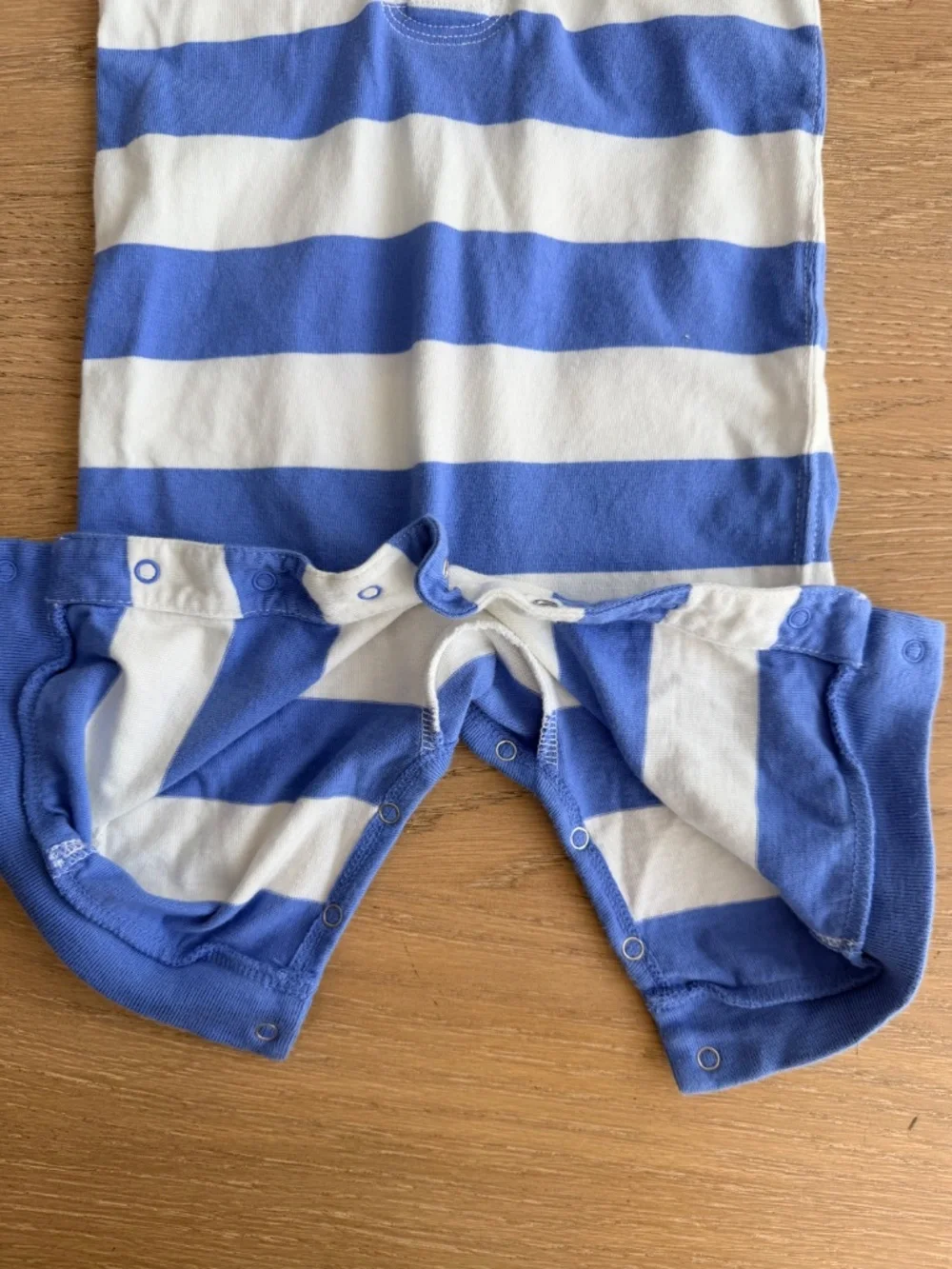 Ralph Lauren Baby Boy Stripe Polo One Piece 6 Mo.